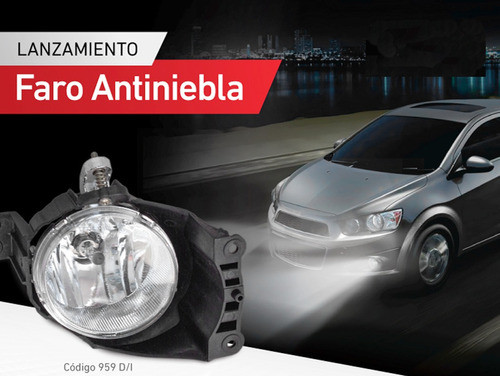 Faro Caminero Chevrolet Onix / Agile / S10 Derecho 1
