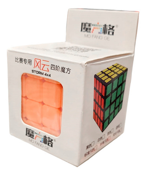 Cubo Magico Mo Fang Ge 4x4x4 Storm Stickerless 1