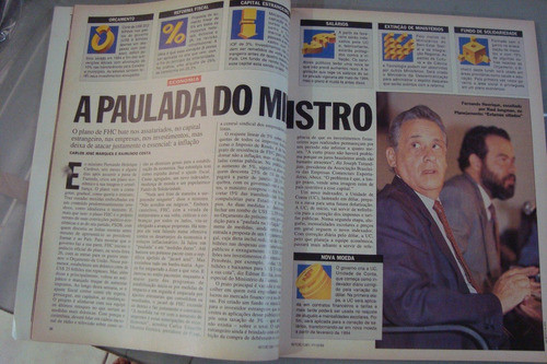 Revista Isto E 1261 1993 / Sexo Crise Plano Nova Moeda 1