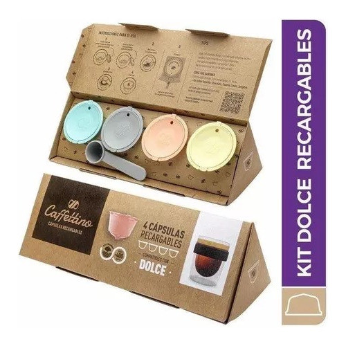 Capsulas Recargables Dolce Gusto+1/2kg Cafe Premium Bonafide 1