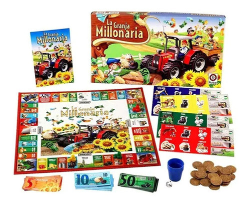 Juego De Mesa La Granja Millonaria Original Ruibal 0