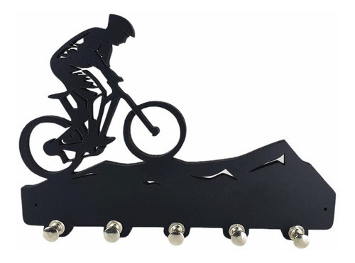Porta Chaves De Parede Mdf Mountain Bike Mtb-bicicleta 0