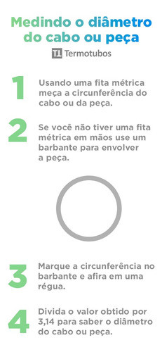 Termotubos Malha Expansível Branca 1m - Protetor De Cabos 1