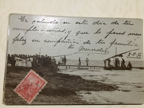 Postal  Chascomus Regata Club   En 1907 0