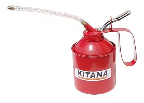 Aceitera Metálica Manual A Bomba 250cm³ Pico Flexible Prof. 1