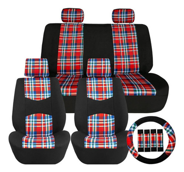 Fundas Para Asientos De Automóvil Fh Group Juego Completo De 0