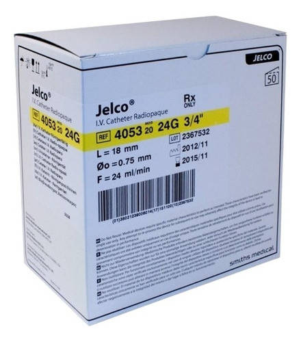 Jelco 20 Abocath Oferta 0