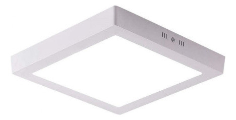 Plafón Cuadrado Led Adosar 12w - Luz Cálida 1