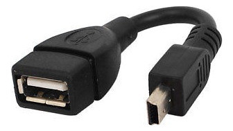 Usb 2.0 Una Hembra A Mini Usb Otg Macho Adaptador Convertido 1