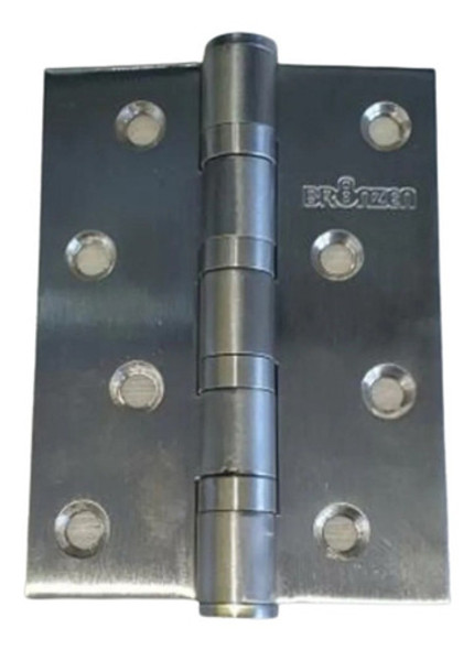 Bisagra Munición 100 X 100 Acero Inoxidable Reforzada Unidad 1