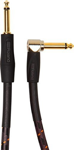 Roland Gold Series 14 Angledstraight Cable De Audio Para Ins 0