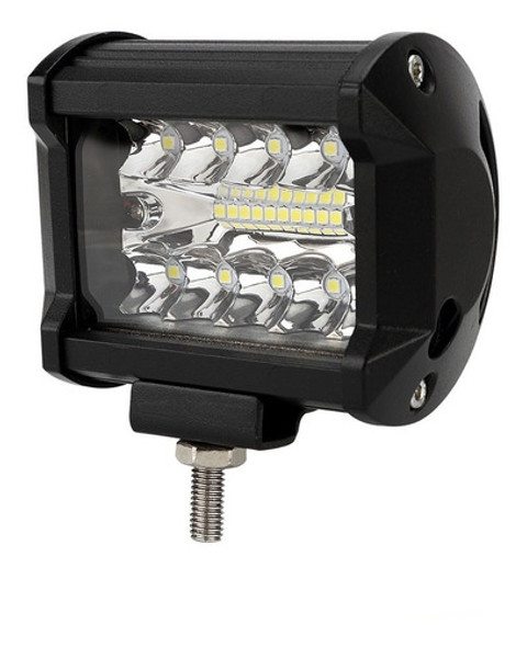 Faro Auxiliar Led 60w Spot Flood Off Road Moto 4x4 0