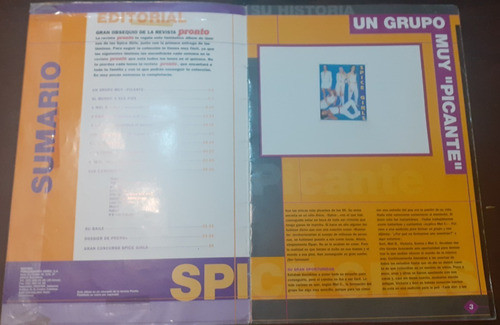 Album De Fotos  ** Spice Girls ** ( Tiene 7) 1997 Española 1
