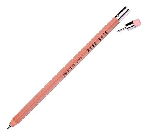Lápis Mecânico Kitaboshi Woodcase Note W-300r 0,5 Mm (pacot 1