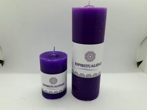 Kit Vela De Intencion Espiritualidad C/aceite Lavanda Oliban 1