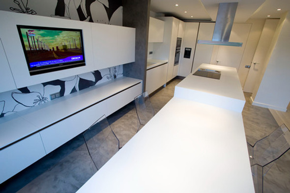 Cocinas Revestidas En Microcemento Cemento Alisado Micropiso 1