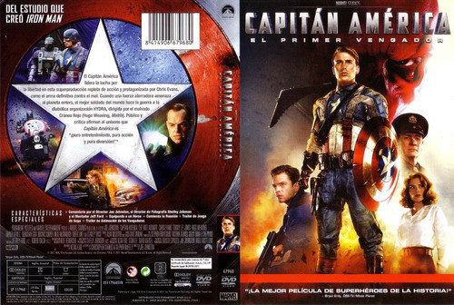 Capitan America: El Primer Vengador Dvd - O 0