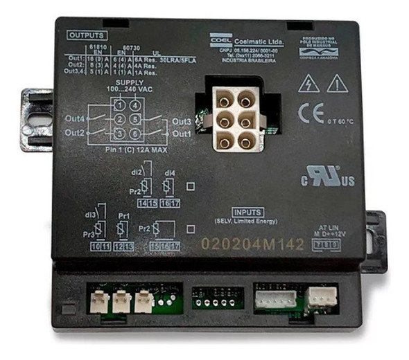 Placa Fonte Modulo Controlador Metal Frio 020204m142 Bivolt 0