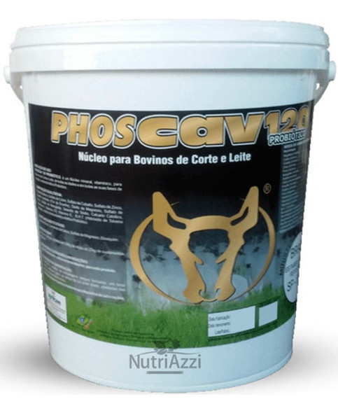Núcleo Para Bovinos Corte/leite Phoscav 120 Probiótico 10kg 0