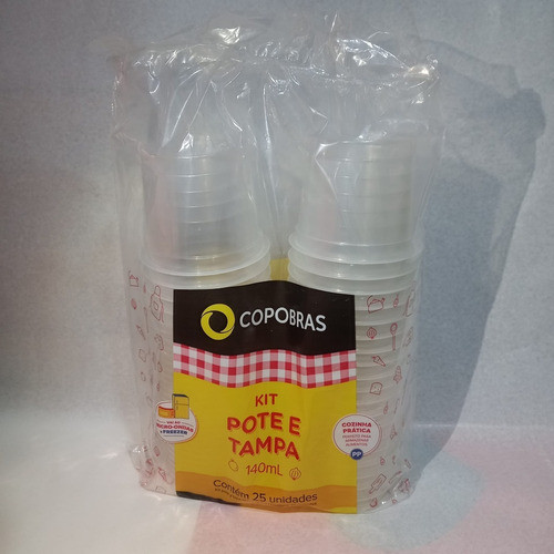 Potes Con Tapa 140ml X500 Unidades 0