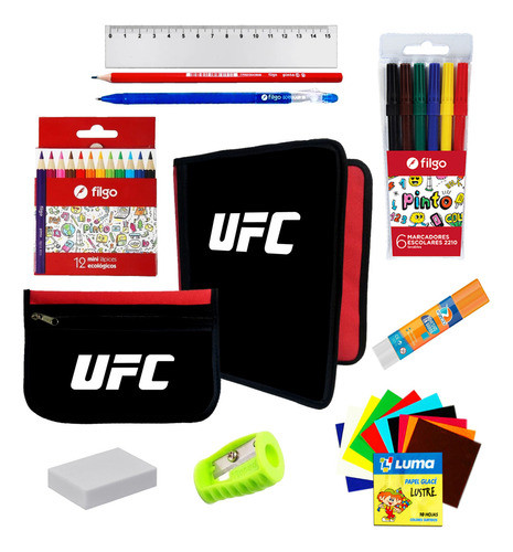 Oferton Carpeta + Cartu + Utiles Ufc  #467 0