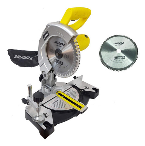 Sierra Ingleteadora 1250w 200mm 8 PuLG + Disco Aluminio 0 Sierra Ingleteadora 1250w 200mm 8 PuLG + Disco Aluminio 0