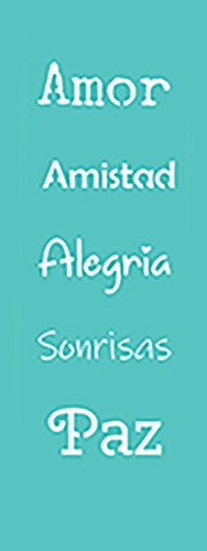 Stencil Laura Craft Amistad 0