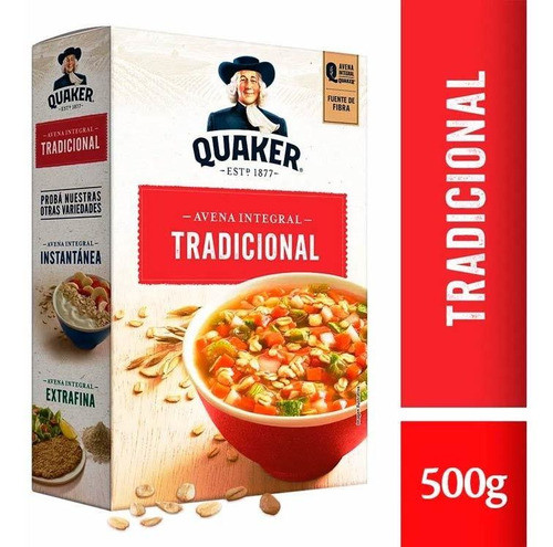 Pack X 3 Unid Avena  Tradfortif 470 Gr Quaker Avenas 0