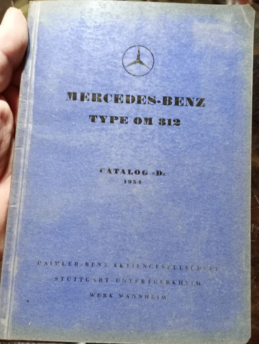 Catálogo Camión Mercedes Benz Om 312 D 0