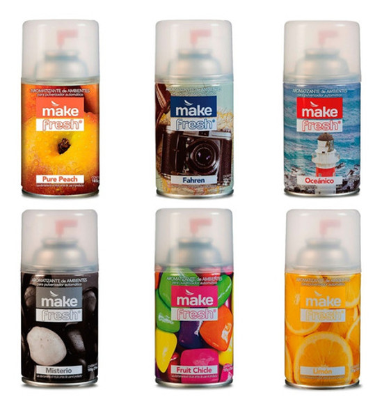 Repuesto Aromatizador Fragancias Varias Make Fresh X 18 0 Repuesto Aromatizador Fragancias Varias Make Fresh X 18 0