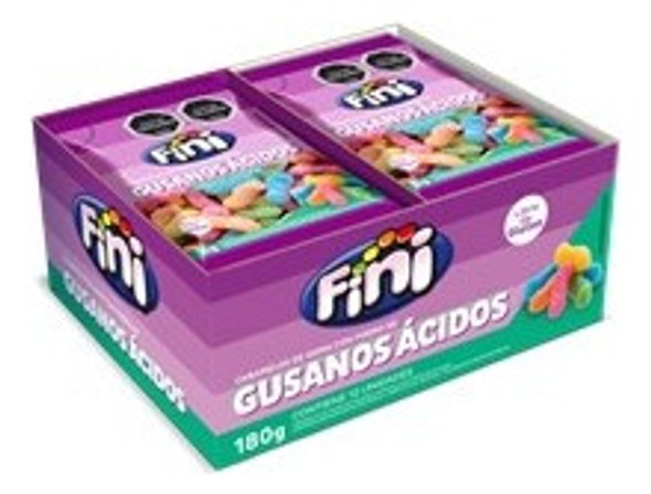 Golosinas Gomitas Fini Cajita X 12 Unidades!!! 180 Gramos! 1