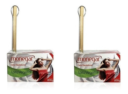 Monegar Cera Depilatoria  Lata X200 Vegetal 0