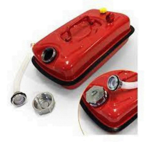 Bidón P/combustible De Chapa Horizontal 10 Lts 370x210x180mm 1