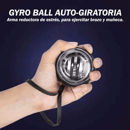 Pelota Gyro Ball Esfera Power Fitness Gym Sport Original 1