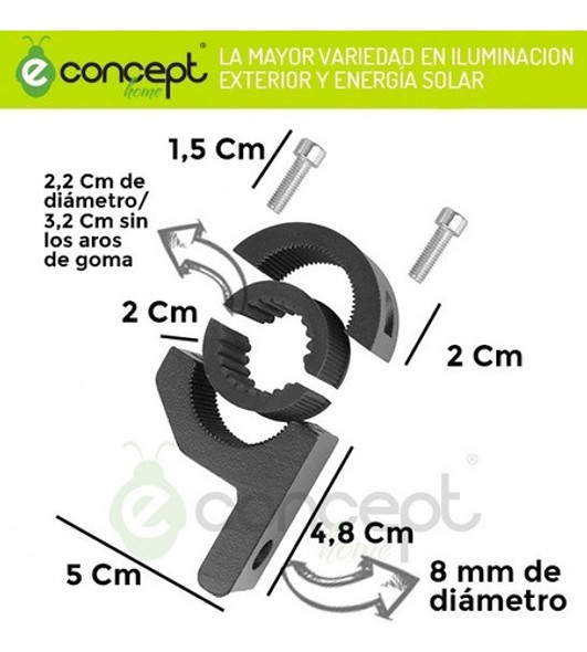 Soporte Universal Para Faro Axiliar Led X 2 1