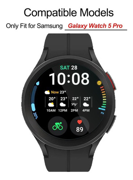 Glass Vidrio Protector Pantalla P/ Samsung Watch 5 Pro 45mm 1
