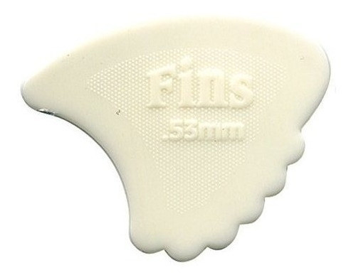 Dunlop 444r.53 Aleta De Nylon, Crema, .53 Mm, 72 / Bolsa 0