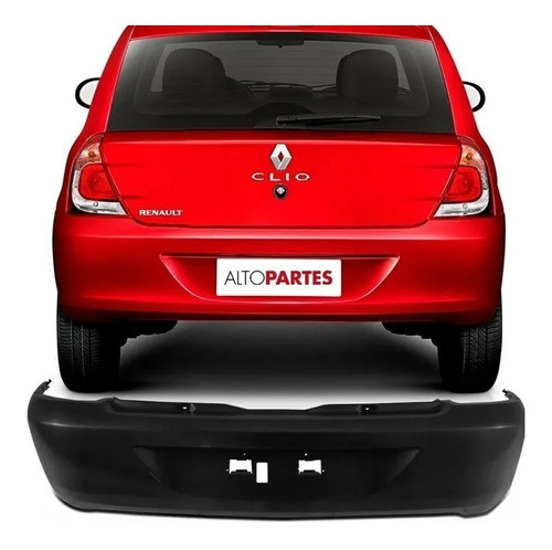 Paragolpe Trasero Clio Mio 2012 2013 2014 2015 2016 2017 0