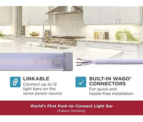 Black+decker Leduc9-1cb Barra De Luz Para Gabinete, Enchufab 1