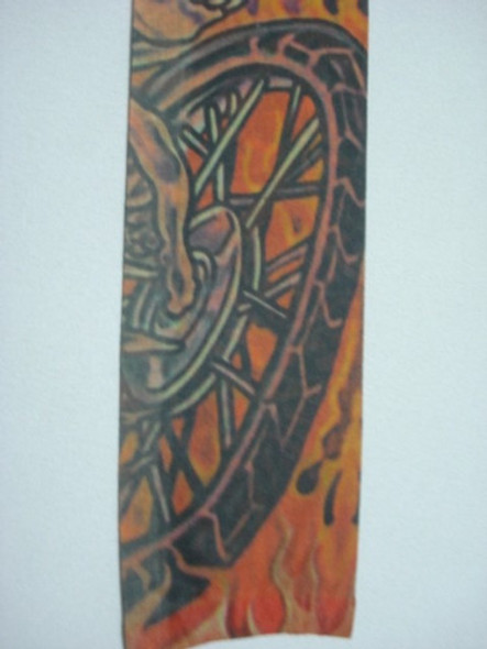 Manga Tatuagem Caveira De Moto Tatoo Spandex Mod 067 1 Manga Tatuagem Caveira De Moto Tatoo Spandex Mod 067 1