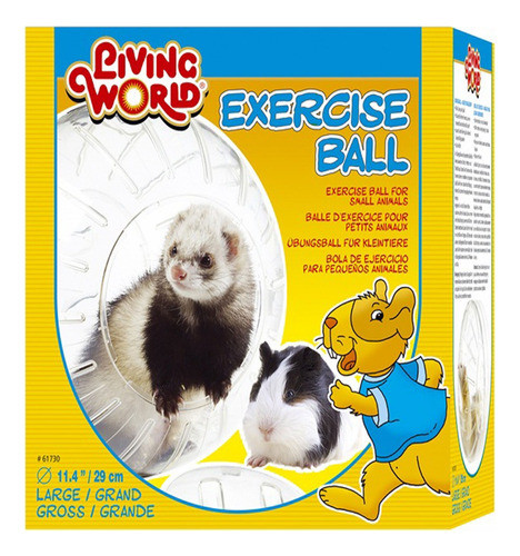 Rueda De Ejercicio Living World Pequeñas Mascotas Large K9 1