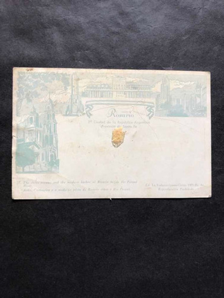 Antigua Postal Rosario Costanera. 53807 1