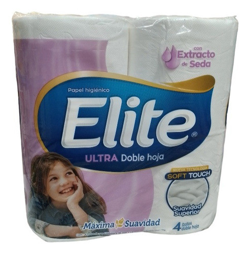 Papel Higiénico Elite Ultra Doble Hoja 4 X 30 M X 80 Rollos 0