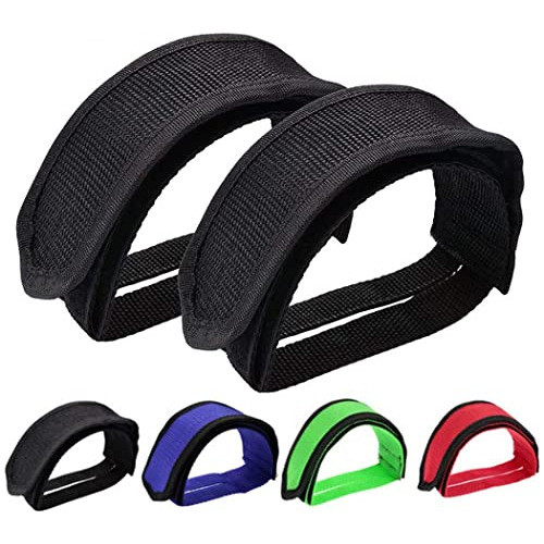 Straps Estribos Para Pedal Bicicleta - Negro 0