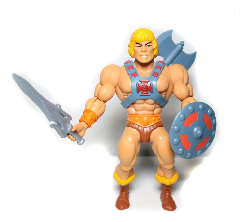 He-man Boneco Com Cabeça Vintage Clássico Origins Loose 0