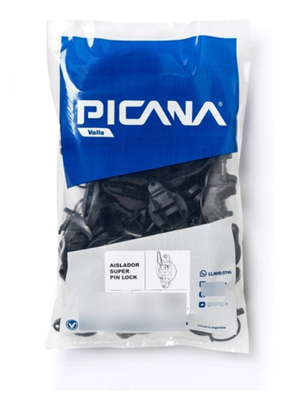 Aisladores Pin Lock - Picana X100un.  Envio Gratis 1 Aisladores Pin Lock - Picana X100un.  Envio Gratis 1