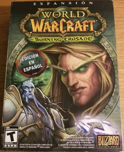 World Of Warcraft Burning Crusade Pc Fisico Nuevo Abasto 0