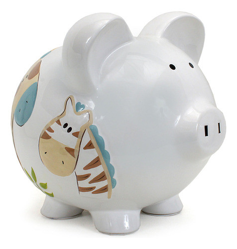 Child To Cherish Alcancia De Ceramica Para Ninos (jungle Jac 0