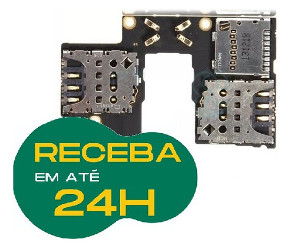 Leitor Slot Chip Para Motorol G3 Xt1540 Xt1543 Xt1544 Xt1550 1 Leitor Slot Chip Para Motorol G3 Xt1540 Xt1543 Xt1544 Xt1550 1
