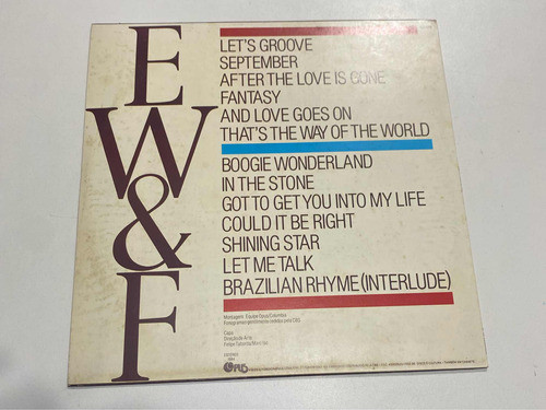 Lp- Earth Wind E Fire ( 1984, Nacional ) 1